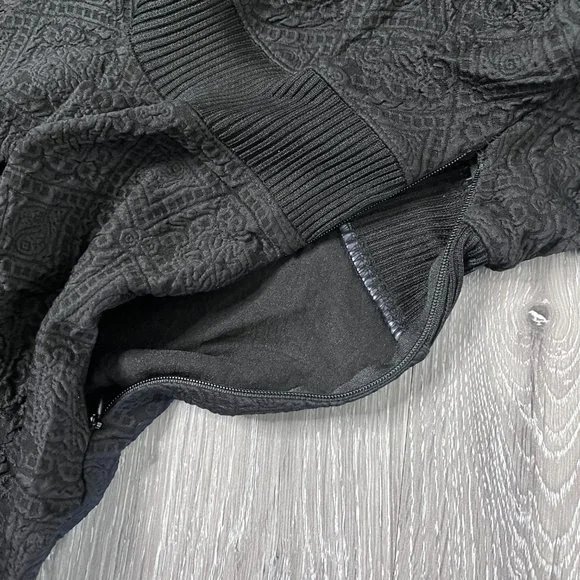 NWT Opening Ceremony Black Medallion Jacquard Flare Dress Size XS - Picture 5 of 8